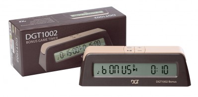 This is the product image for Digital Clock/Timer: DGT 1002 +Bonus Timer. Detail: CLOCKS. Product ID: DGT1002.
 
				Price: $54.95.
