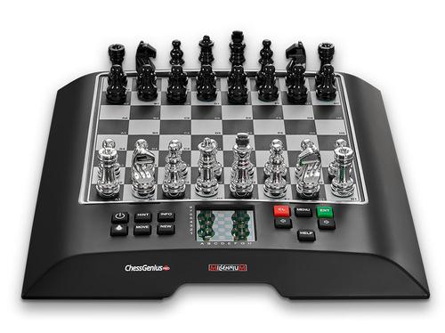 This is the product image for Chess Genuis Pro Chess Computer. Detail: COMPUTER. Product ID: M812.
 
				Price: $329.95.