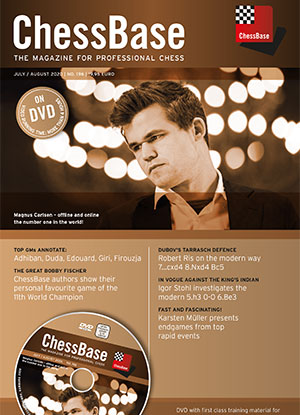 This is the product image for ChessBase Magazine. Detail: CHESSBASE MAGS. Product ID: 1999197.
 
				Price: $32.95.