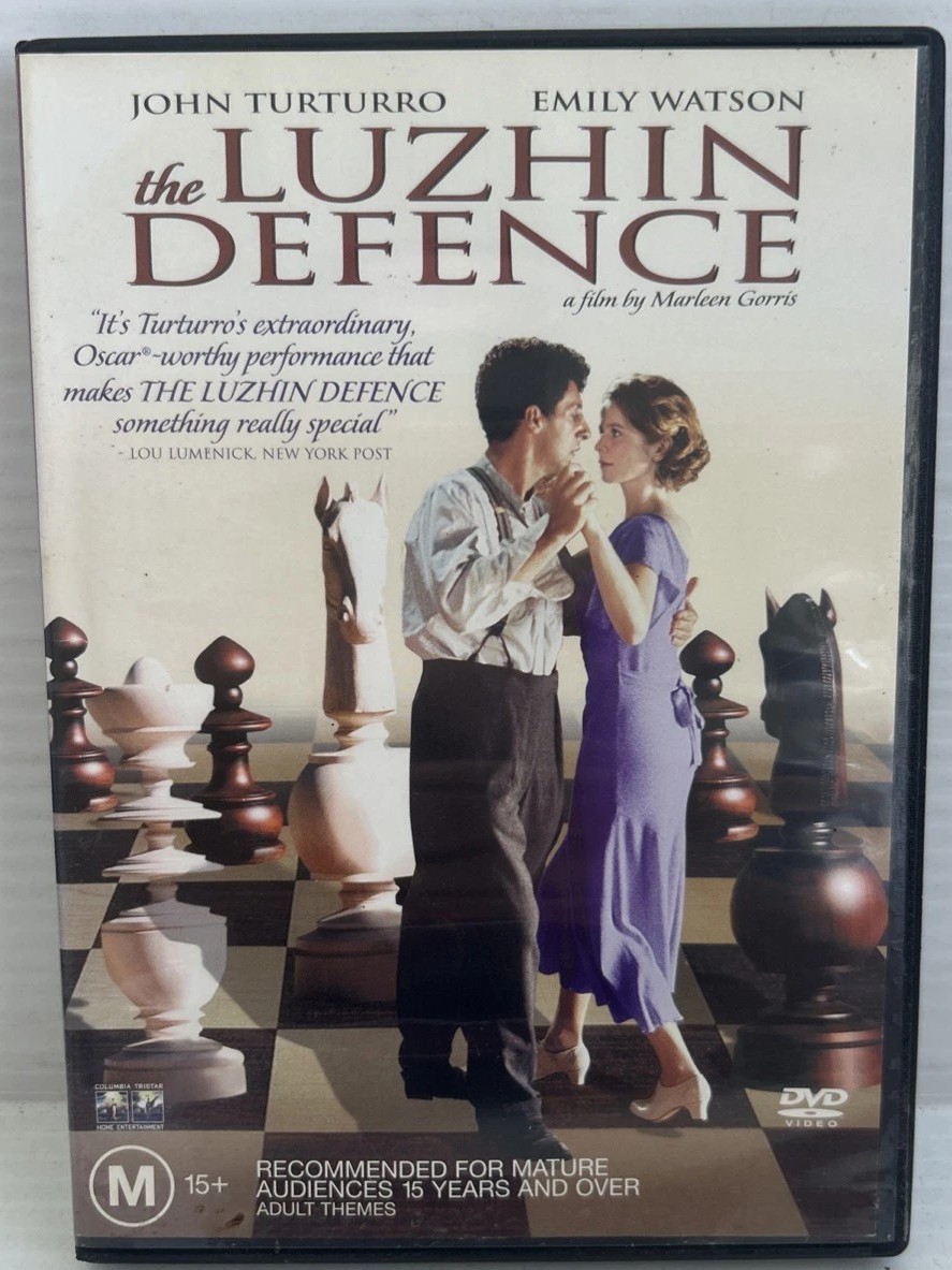 This is the product image for The Luzhin Defence. Detail: Turturro,J & Watson, E. Product ID: 9317731014970.
 
				Price: $39.95.
