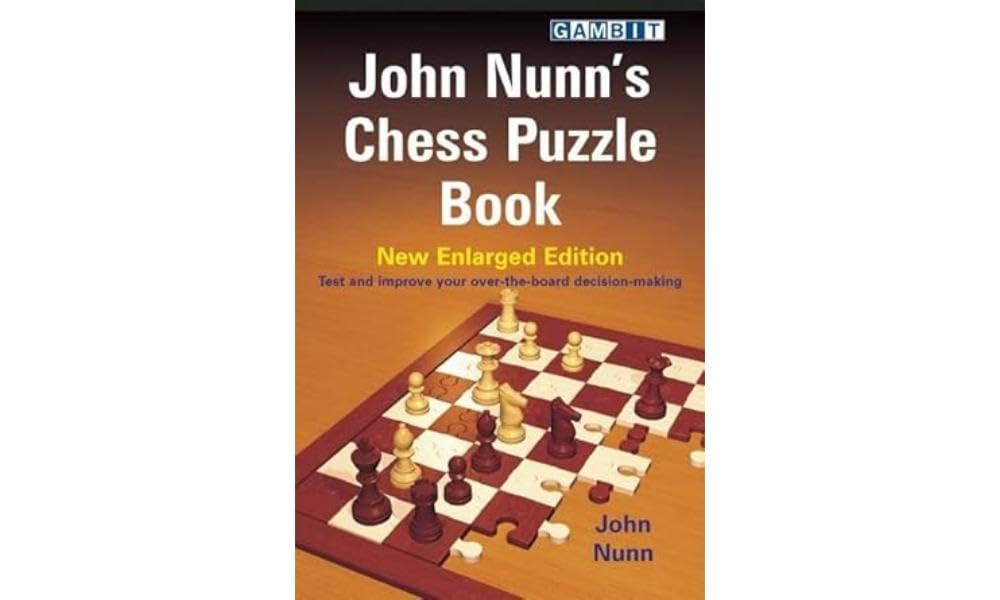This is the product image for John Nunn's Chess Puzzle Book. Detail: Nunn,J. Product ID: 9781906454036.
 
				Price: $24.95.