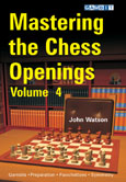 This is the product image for Mastering the Chess Openings Volume 4. Detail: Watson, J. Product ID: 9781906454197.
 
				Price: $29.95.