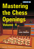 This is the product image for Mastering the Chess Openings Volume 4. Detail: Watson, J. Product ID: 9781906454197.
 
				Price: $9.95.