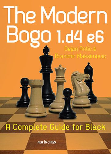 This is the product image for The Modern Bogo 1 d4 e6. Detail: Antic & Maksimovic. Product ID: 9789056914950.
 
				Price: $35.95.