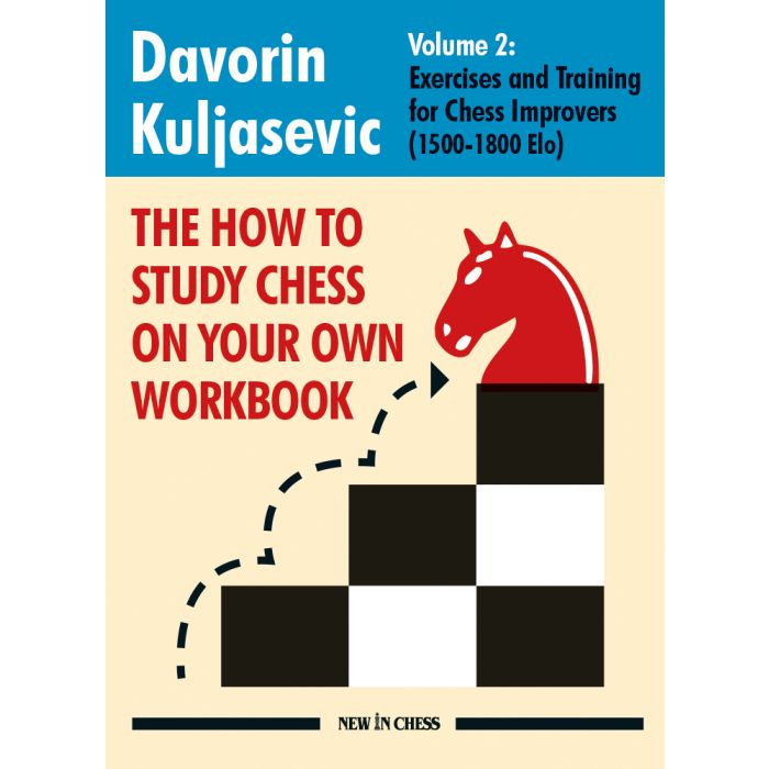 This is the product image for How to Study Chess on your own- Workbook 2. Detail: Kuljasevic,D. Product ID: 9789083336626.
 
				Price: $39.95.
