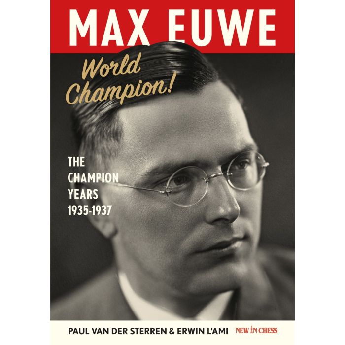 This is the product image for Max Euwe World Champion! (HB). Detail: L'Ami,E & van der Sterren,P. Product ID: 9789083654720.
 
				Price: $49.99.