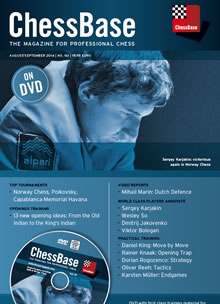 This is the product image for Chessbase Magazine 161 DVD. Detail: CHESSBASE. Product ID: CBM161.
 
				Price: $29.95.