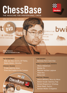 This is the product image for Chessbase Magazine 165 DVD. Detail: CHESSBASE. Product ID: CBM165.
 
				Price: $29.95.