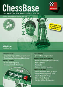 This is the product image for Chessbase Magazine 174 DVD. Detail: CHESSBASE. Product ID: CBM174.
 
				Price: $29.95.