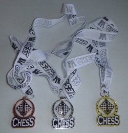 This is the product image for Chess Medal (Spins). Detail: GIFTS. Product ID: ZCHESSMEDAL2.
 
				Price: $6.95.